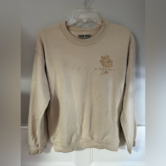 Shawn Mendes Official In My Blood Tour Crewneck Sweatshirt - Picture 3 of 6